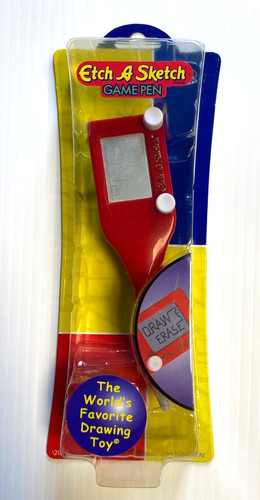 Etch sketch game - game, pen