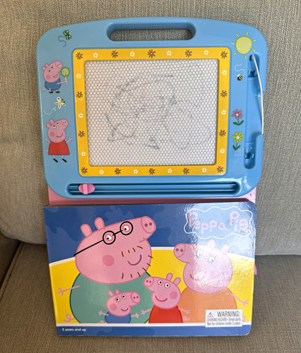 Peppa pig etch sketch style - pig,