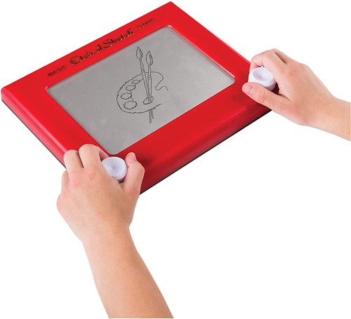 Etch sketch classic drawing - etch, a