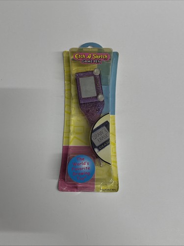 Vintage etch sketch game pen - a,